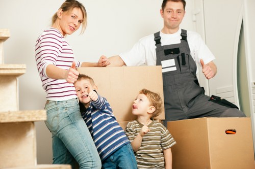 Step-by-step packing and unpacking process at Marylebone Storage
